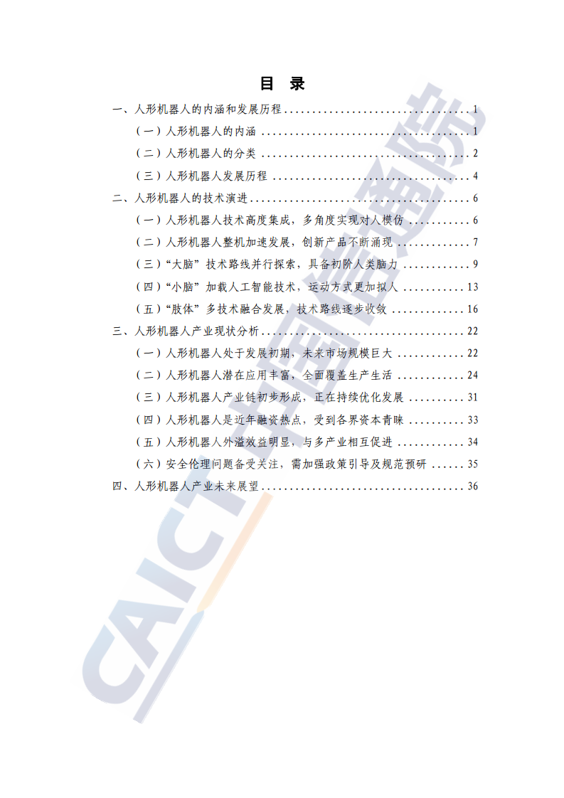 人形机器人产业发展研究报告（2024年）图片