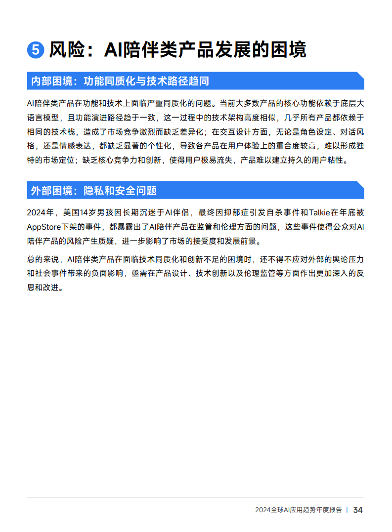2024年全球AI应用趋势年度报告图片