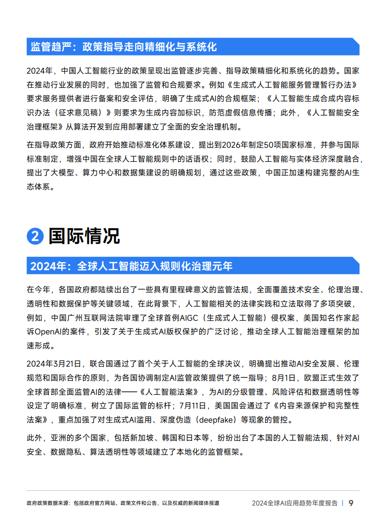 2024年全球AI应用趋势年度报告图片