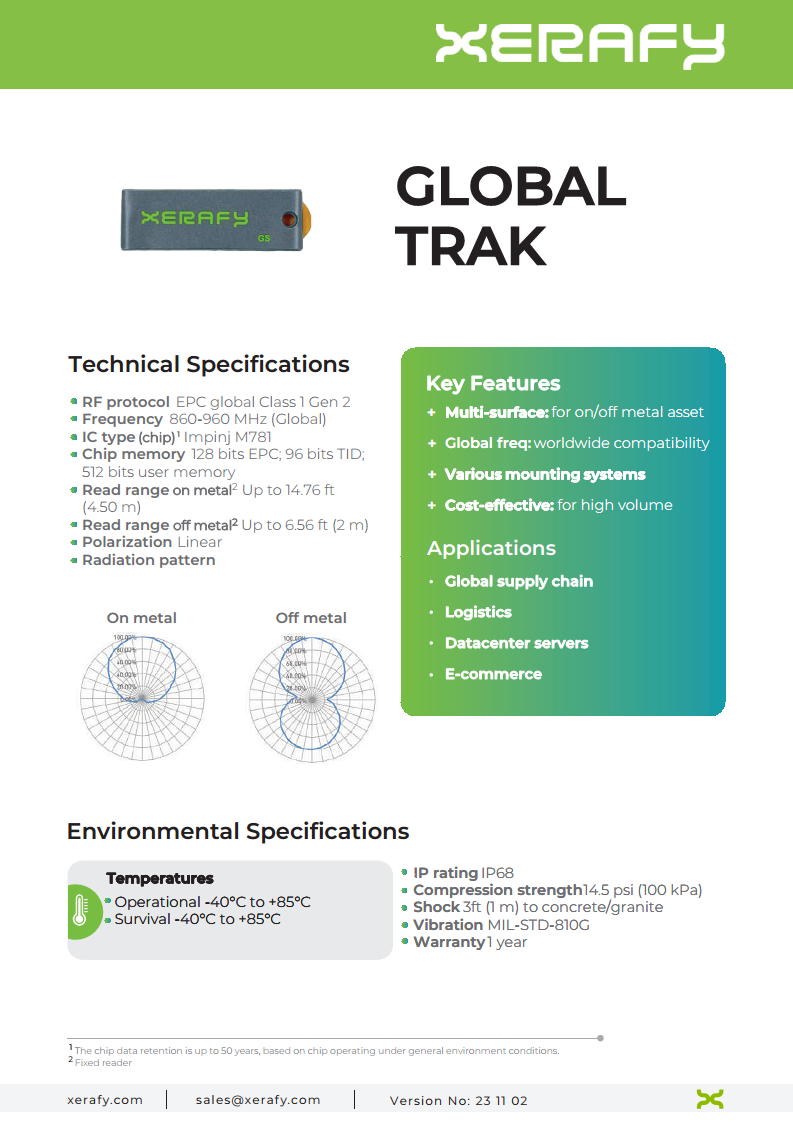 Global Trak 电子标签图片