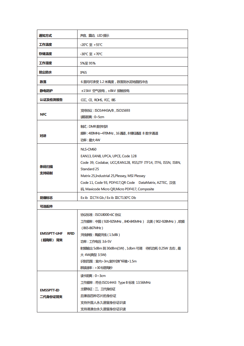思必拓(speedata)-SD55PTT智能双模对讲终端 -思必拓厂家图片