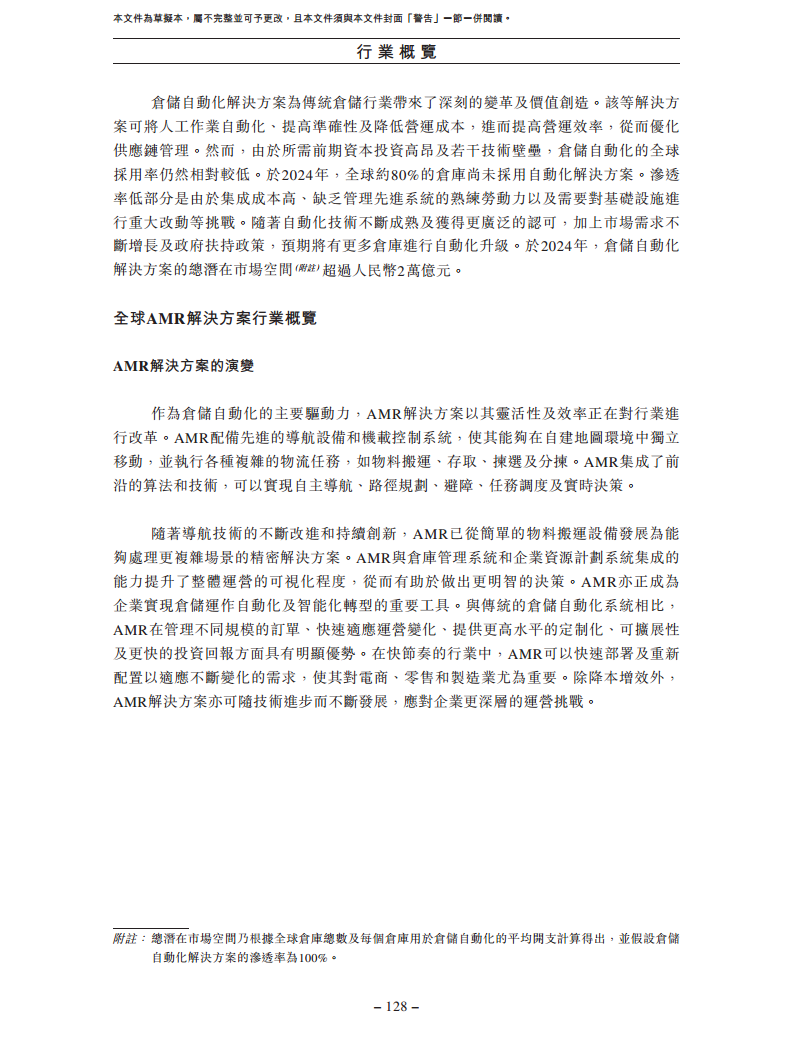 北京极智嘉科技股份有限公司  招股书图片