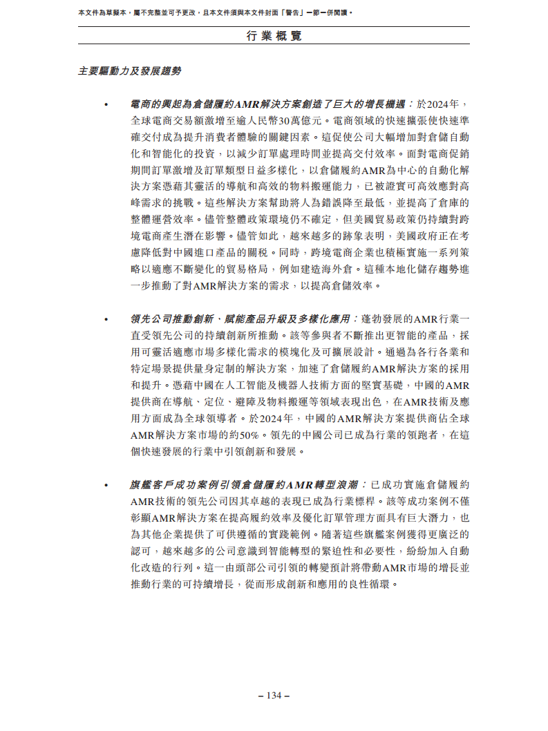 北京极智嘉科技股份有限公司  招股书图片