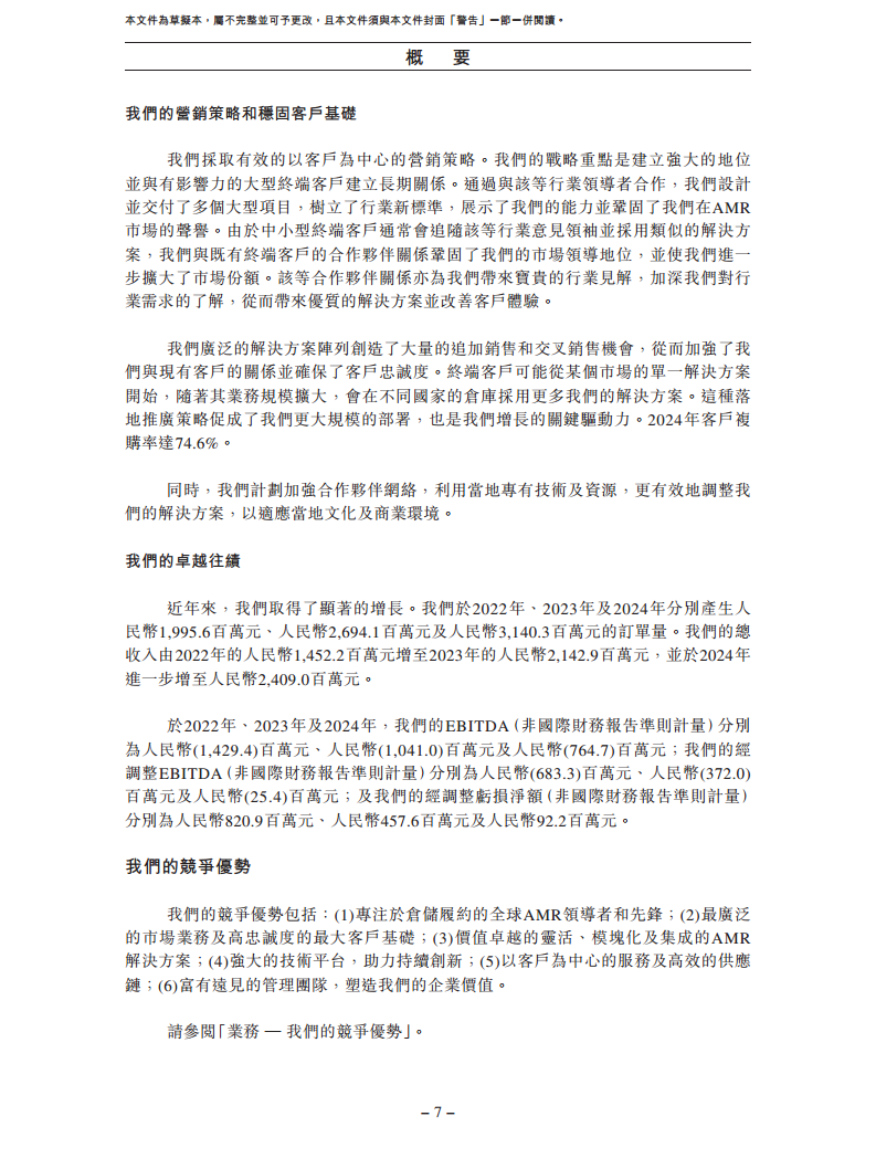 北京极智嘉科技股份有限公司  招股书图片