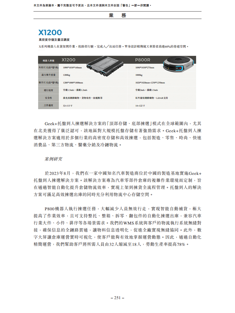 北京极智嘉科技股份有限公司  招股书图片