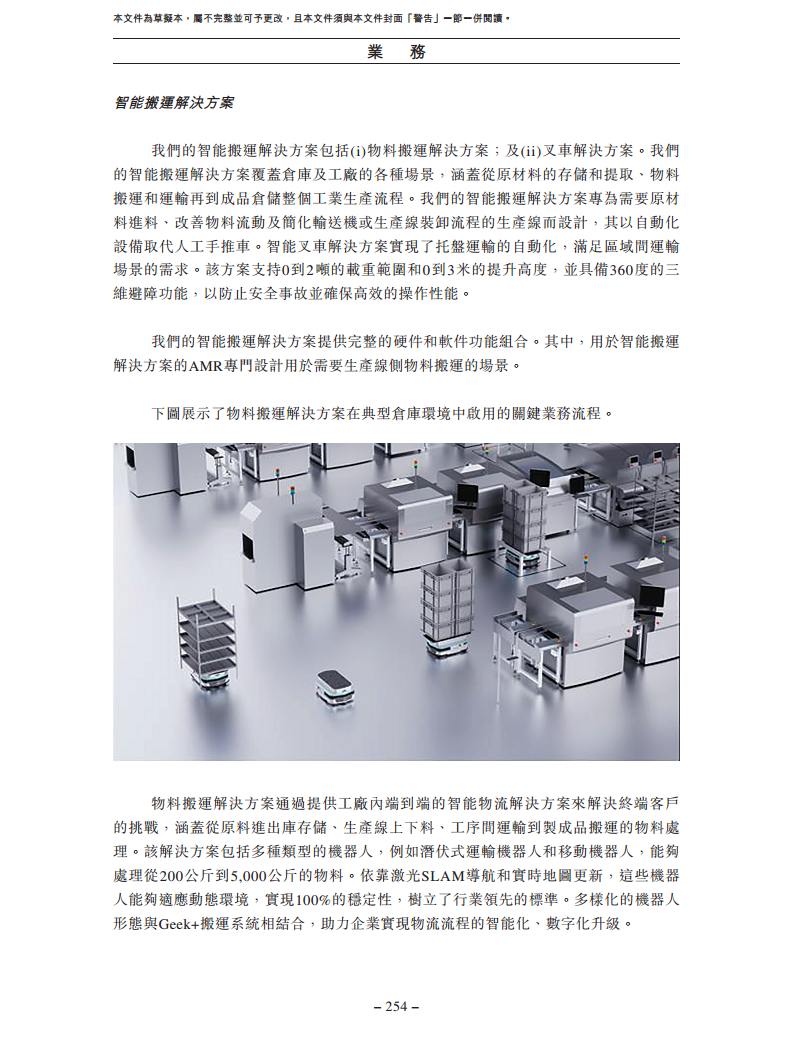 北京极智嘉科技股份有限公司  招股书图片