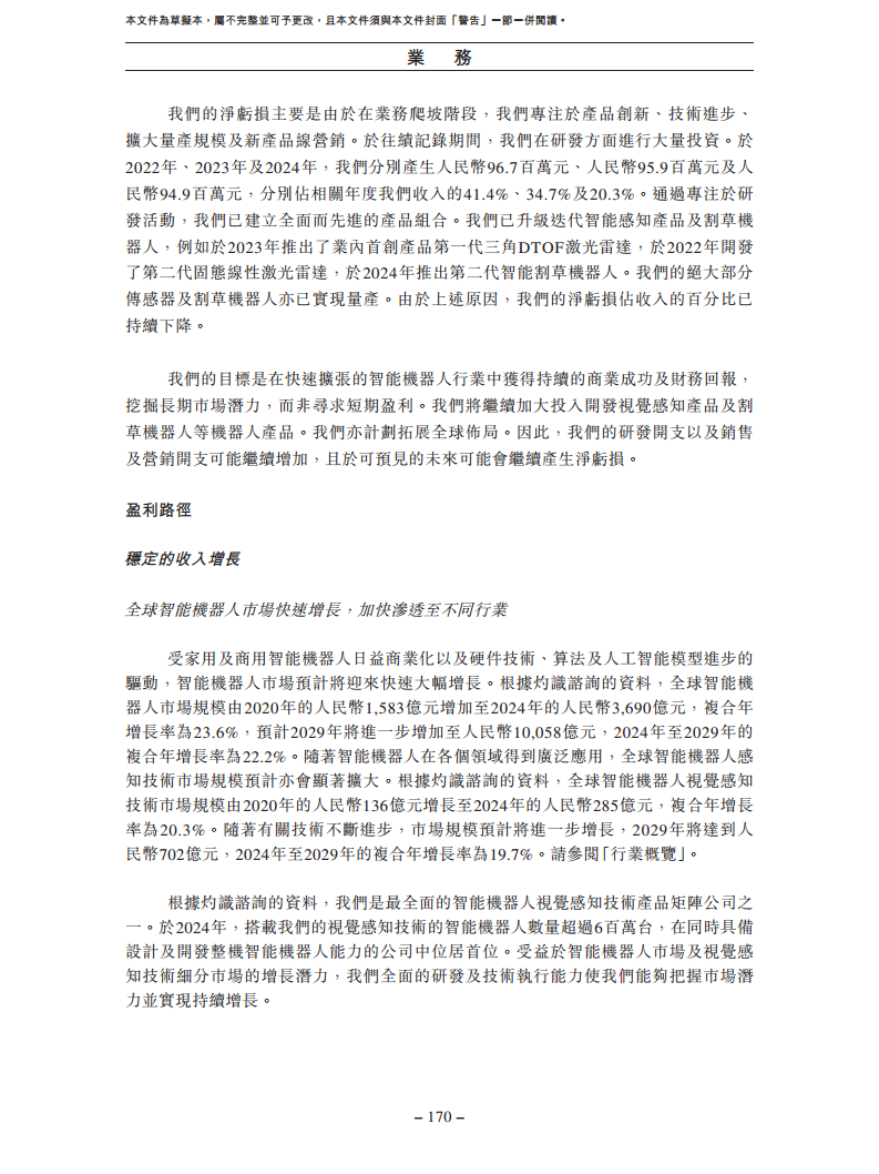 卧安机器人（深圳）股份有限公司招股书图片
