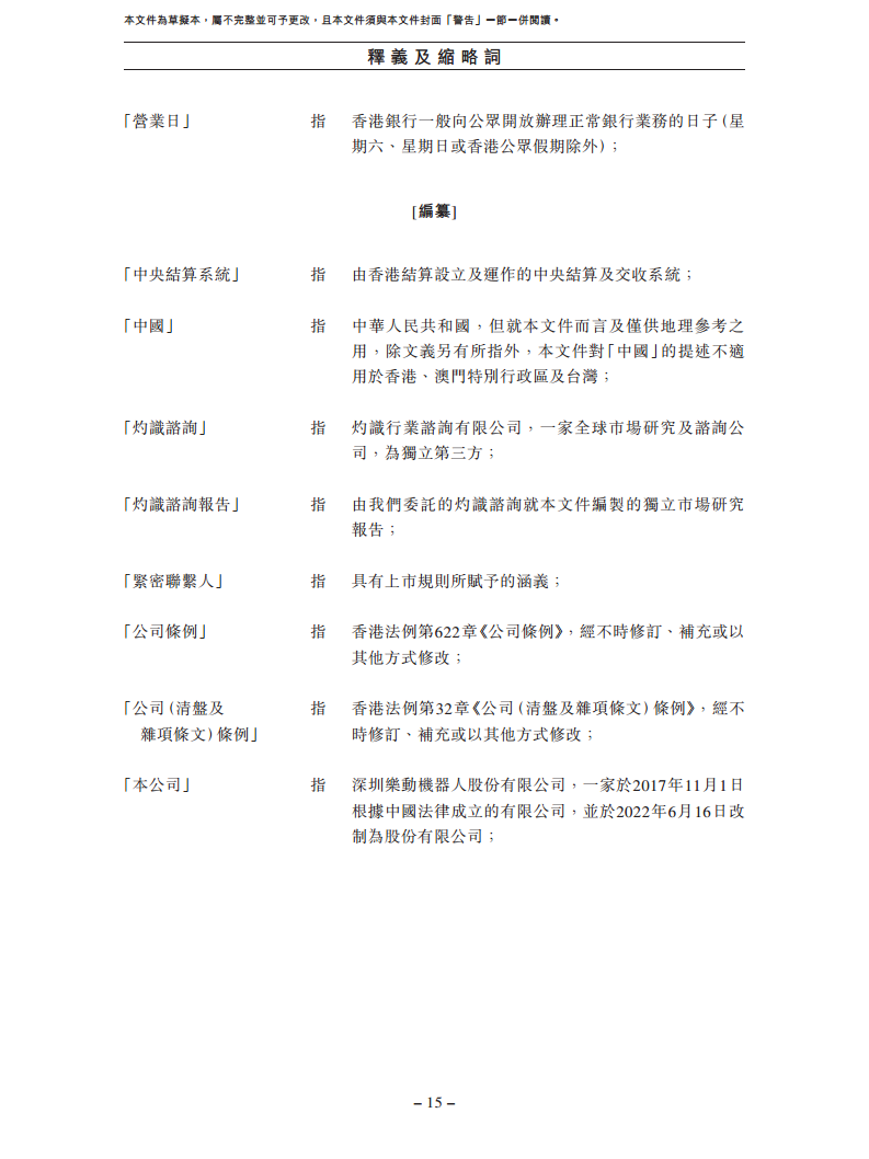 卧安机器人（深圳）股份有限公司招股书图片