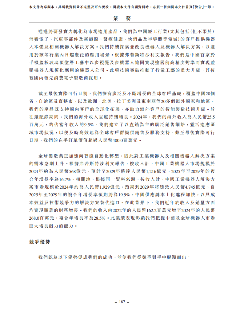 浙江翼菲智能科技股份有限公司招股书图片