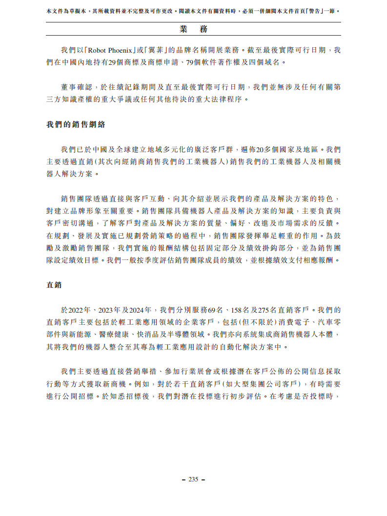 浙江翼菲智能科技股份有限公司招股书图片