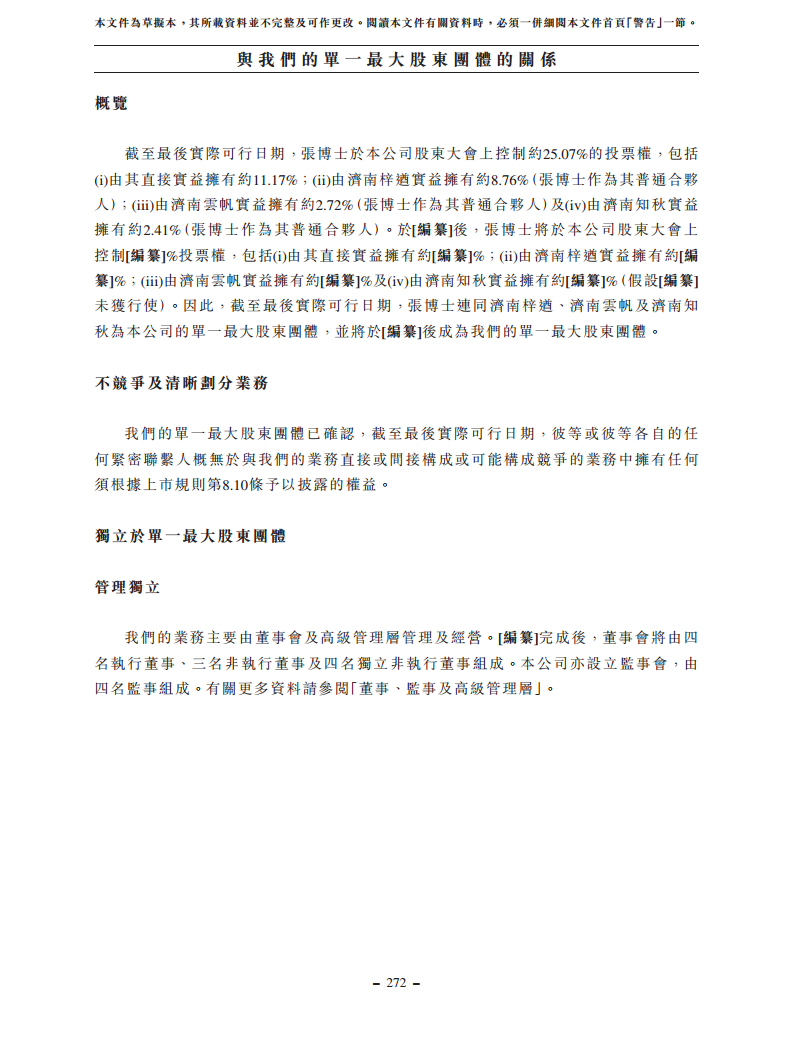 浙江翼菲智能科技股份有限公司招股书图片