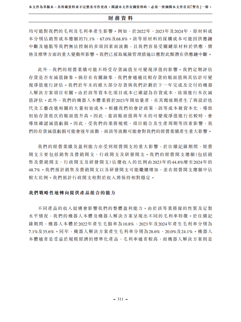 浙江翼菲智能科技股份有限公司招股书图片