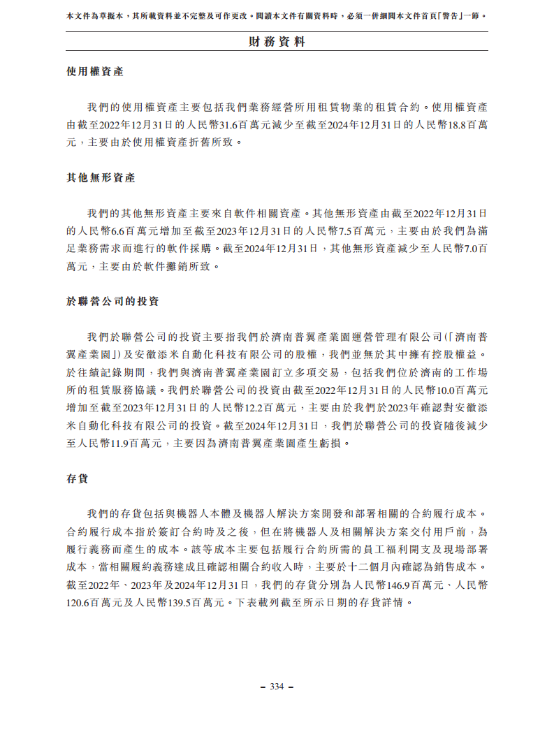 浙江翼菲智能科技股份有限公司招股书图片