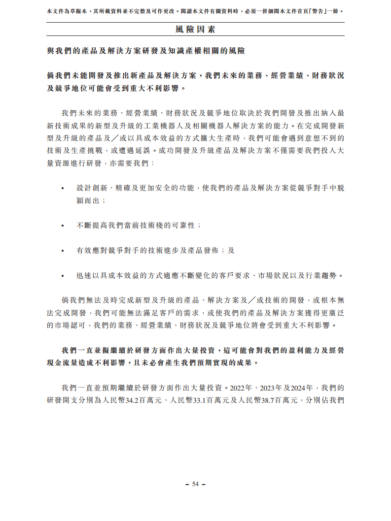 浙江翼菲智能科技股份有限公司招股书图片