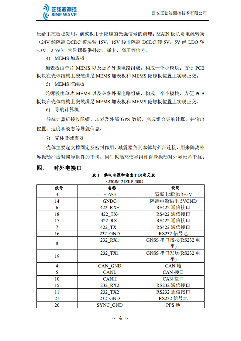 SIN-INS-0800 型激光陀螺惯性导航系统图片