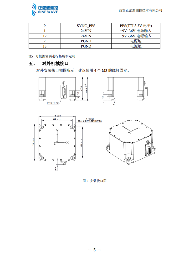SIN-INS-0800 型激光陀螺惯性导航系统图片