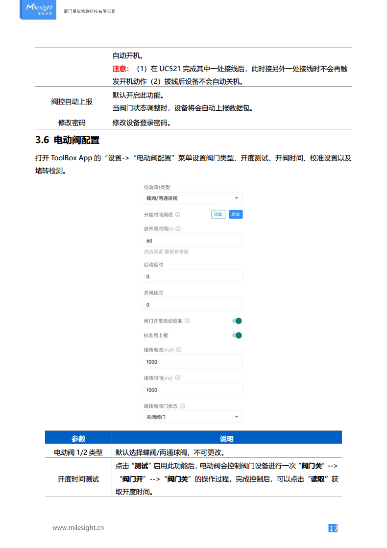 LoRaWAN®/4G 电动阀控制器图片