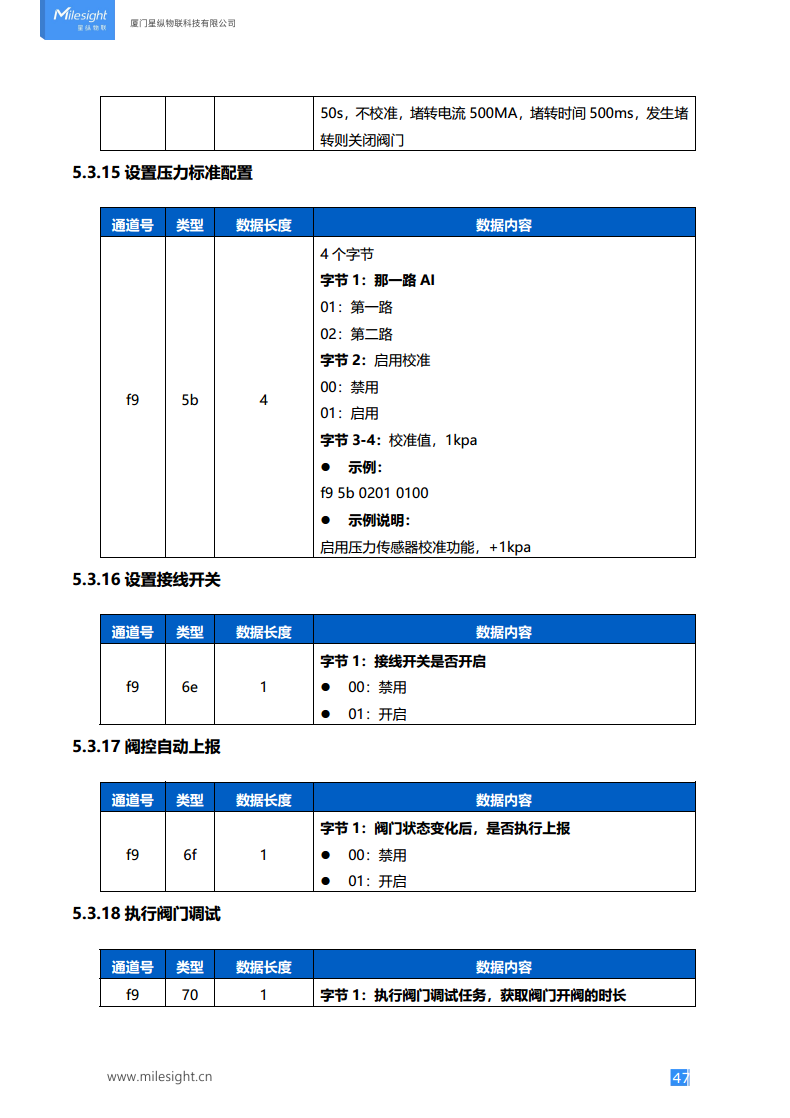LoRaWAN®/4G 电动阀控制器图片