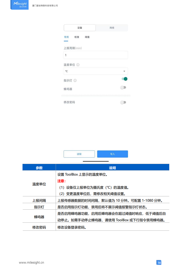 LoRaWAN®通信 GS301 卫生间异味传感器图片