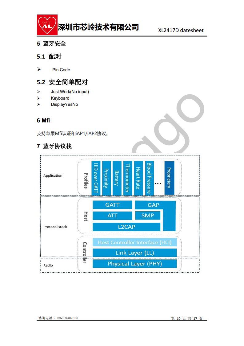 2.4G SOC芯片 XL2417D，集成2.4GHz射频收发器 32位MCU和各种外围图片