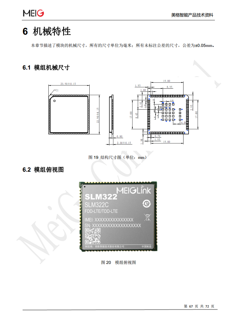 美格slm322模组图片