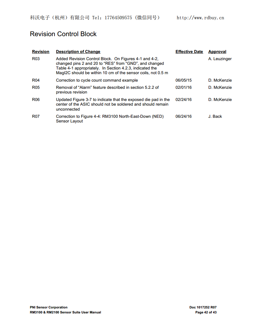 RM3100高精度三轴地磁传感器套件用于磁场测量、导航和姿态控制图片