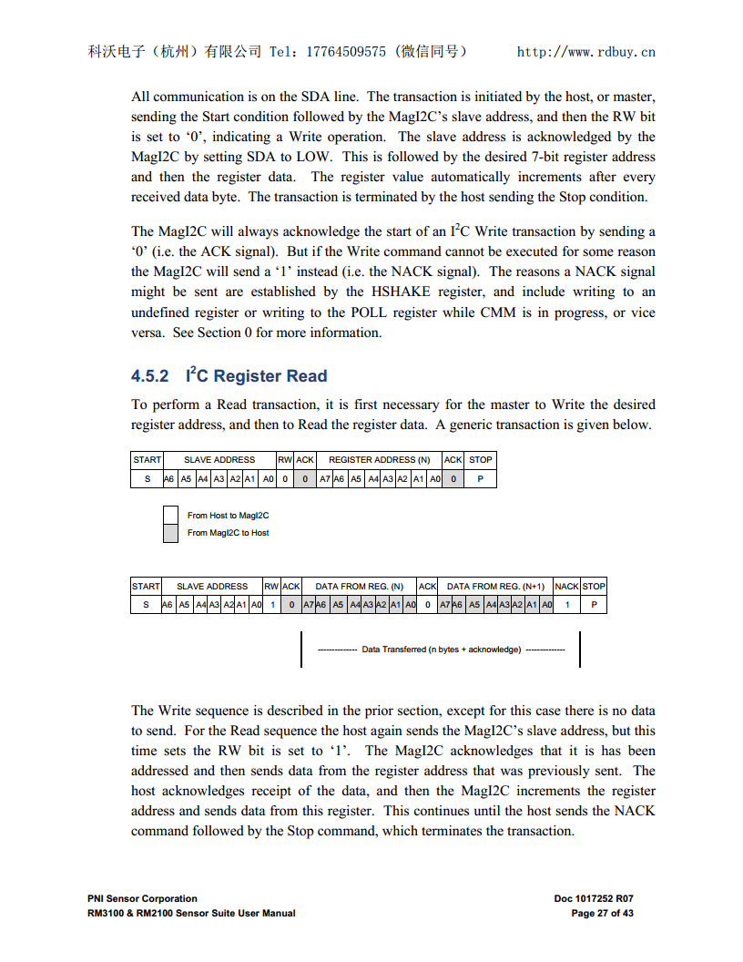 RM3100智能导航三轴地磁传感器套件无人机飞控系统图片